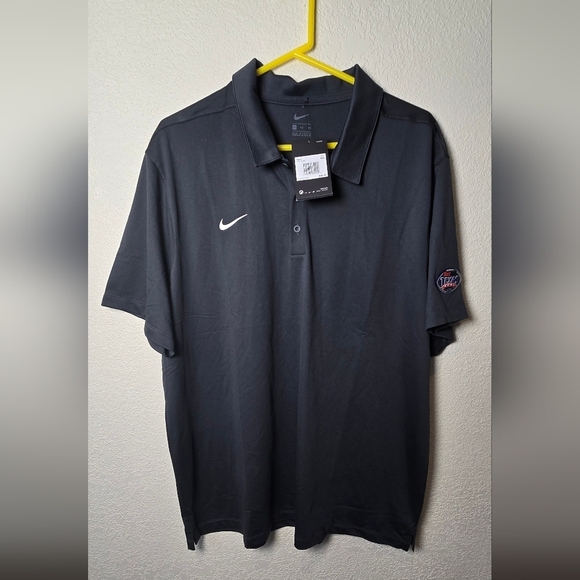 Nike Other - New Nike Polo Black Shirt Men XXL 3 Button Texas Bowl